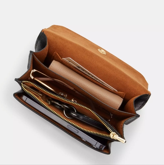 New! Coach Mini Klare Crossbody in Silver (Hardware)/Red - Picture 3 of 10